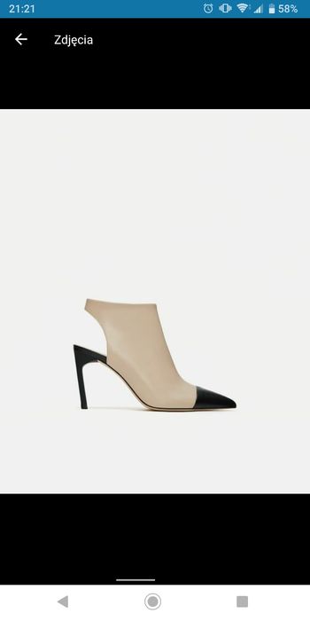 Buty zara 39 25,5cm.