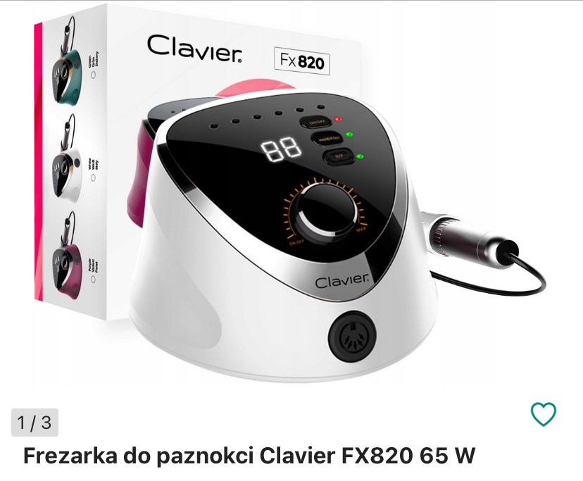 Frezarka do paznokci Clavier FX820 65 W