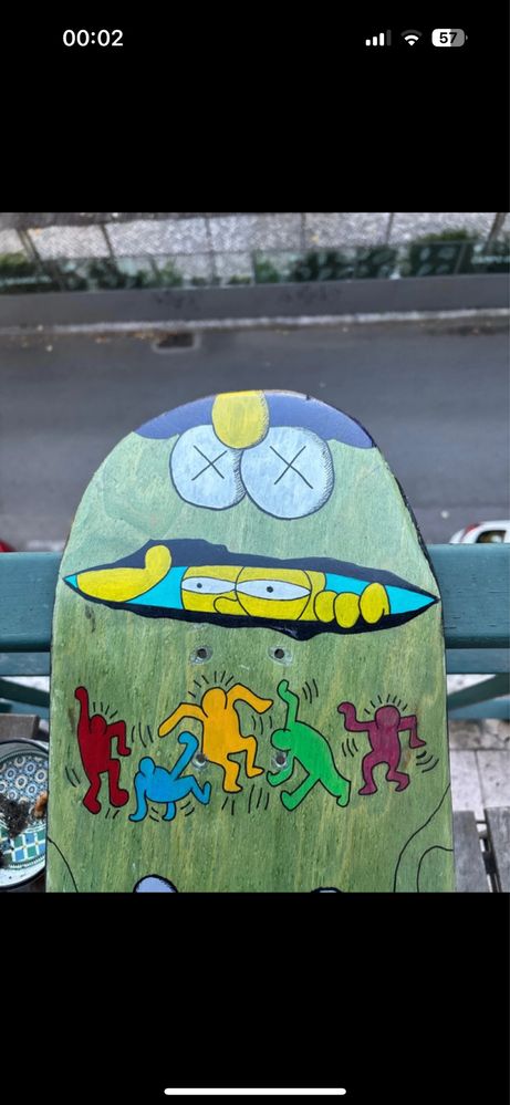 Tábua de skate personalizada