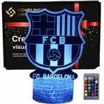 Lampka 3D nocna na prezent led usb FC Barcelona