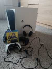 PlayStation5 CyberPunk 2077 Słuchawki Pad PS5 czarny