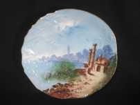 Limoges - Prato original fabrico séc.XIX por Albert Pillivuyt