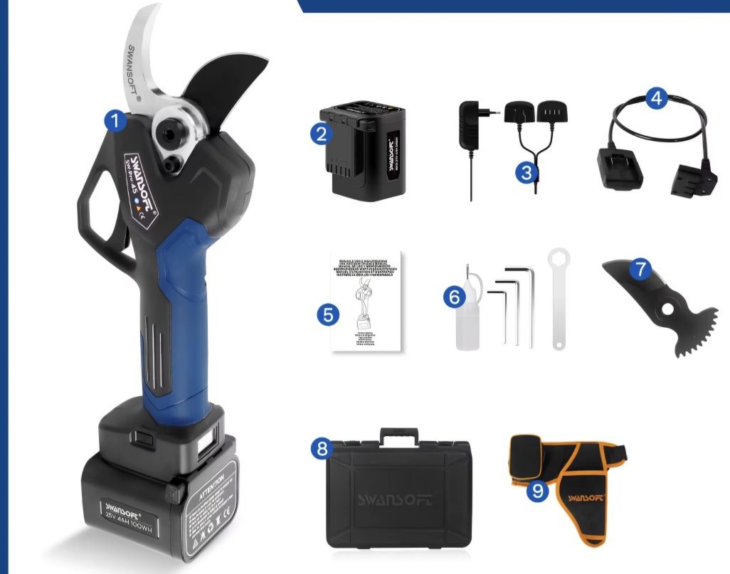 Sekator elektryczny PRU 45 pro cut swansoft nie pru 40 8605