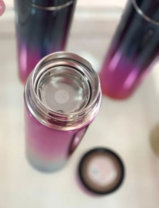 Термос 500мл индикатор температуры стальной