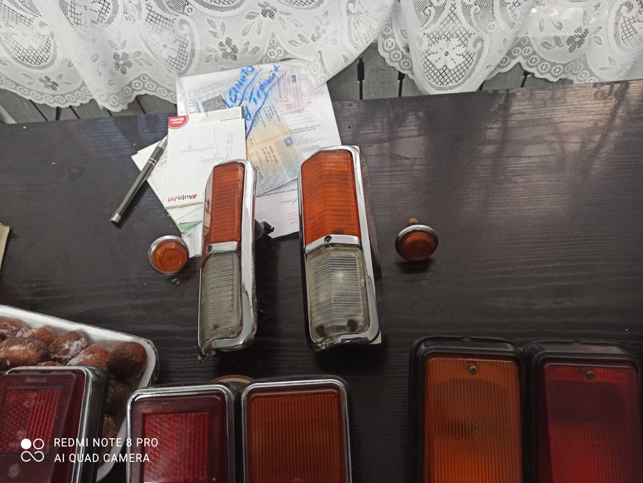 Lampy  tylne i kierunkowskazy przednie fiat 125 /68 do  76