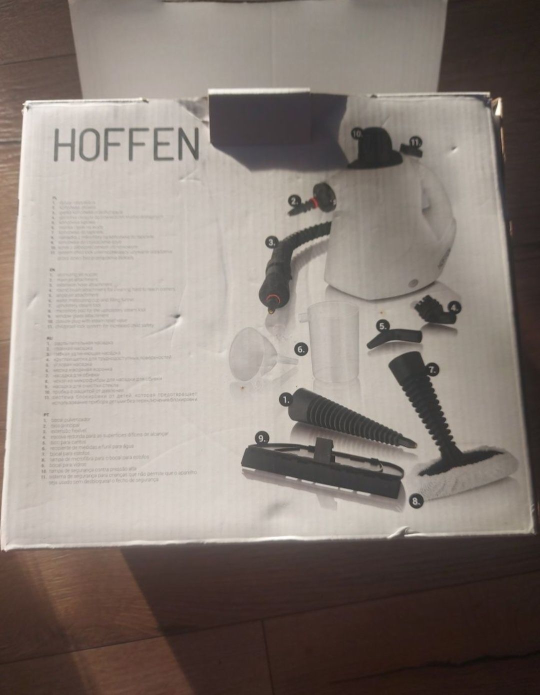Nowa myjka parowa hoffen parownica