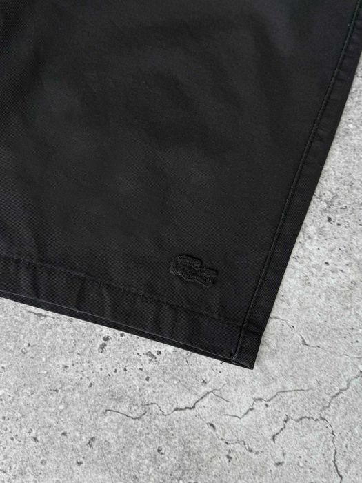 Шорти Lacoste Black Premium котонові з біркою qr-code i57/LT/400