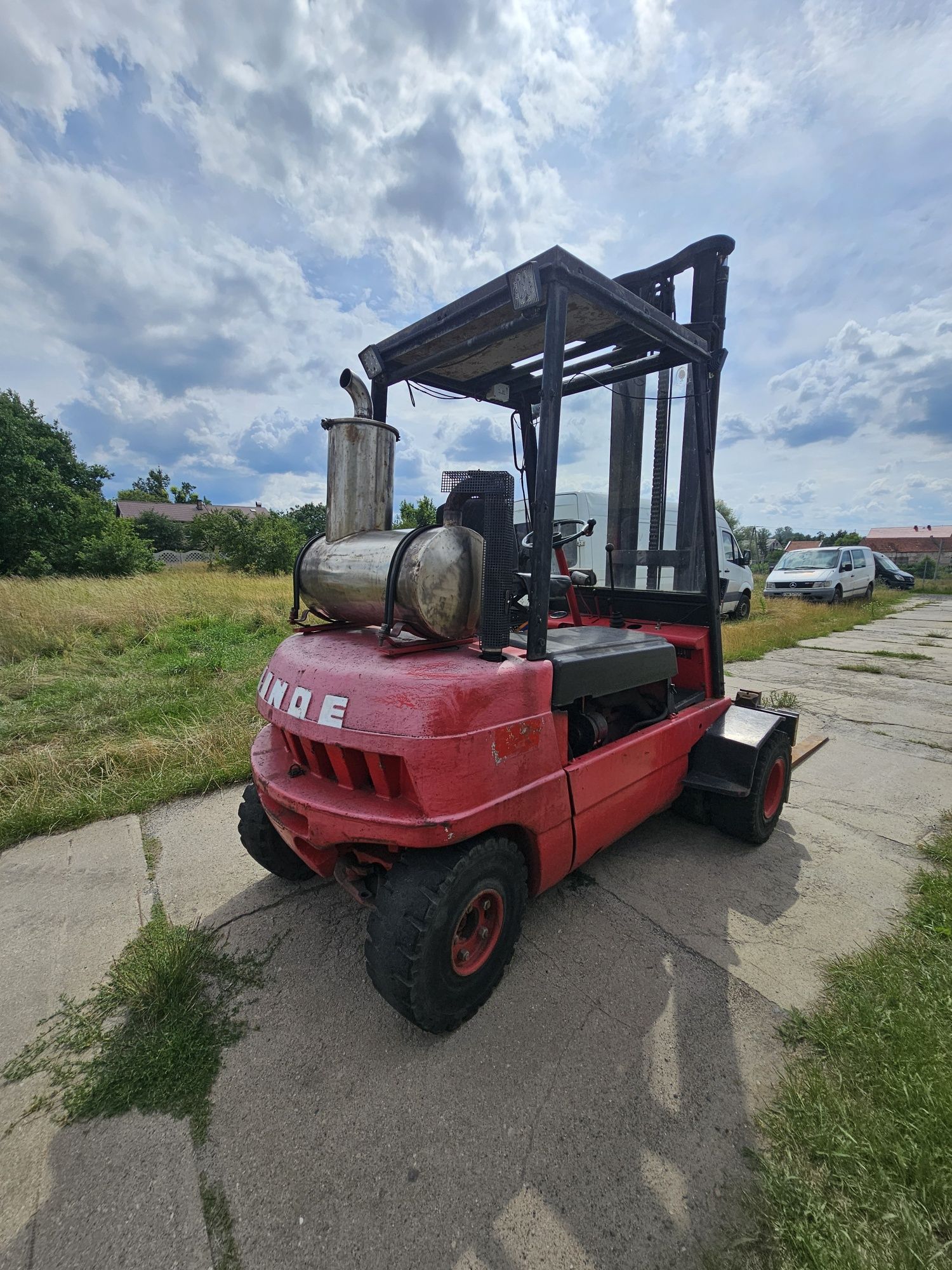 Wózek widłowy Widlak Linde H30D bliźniak