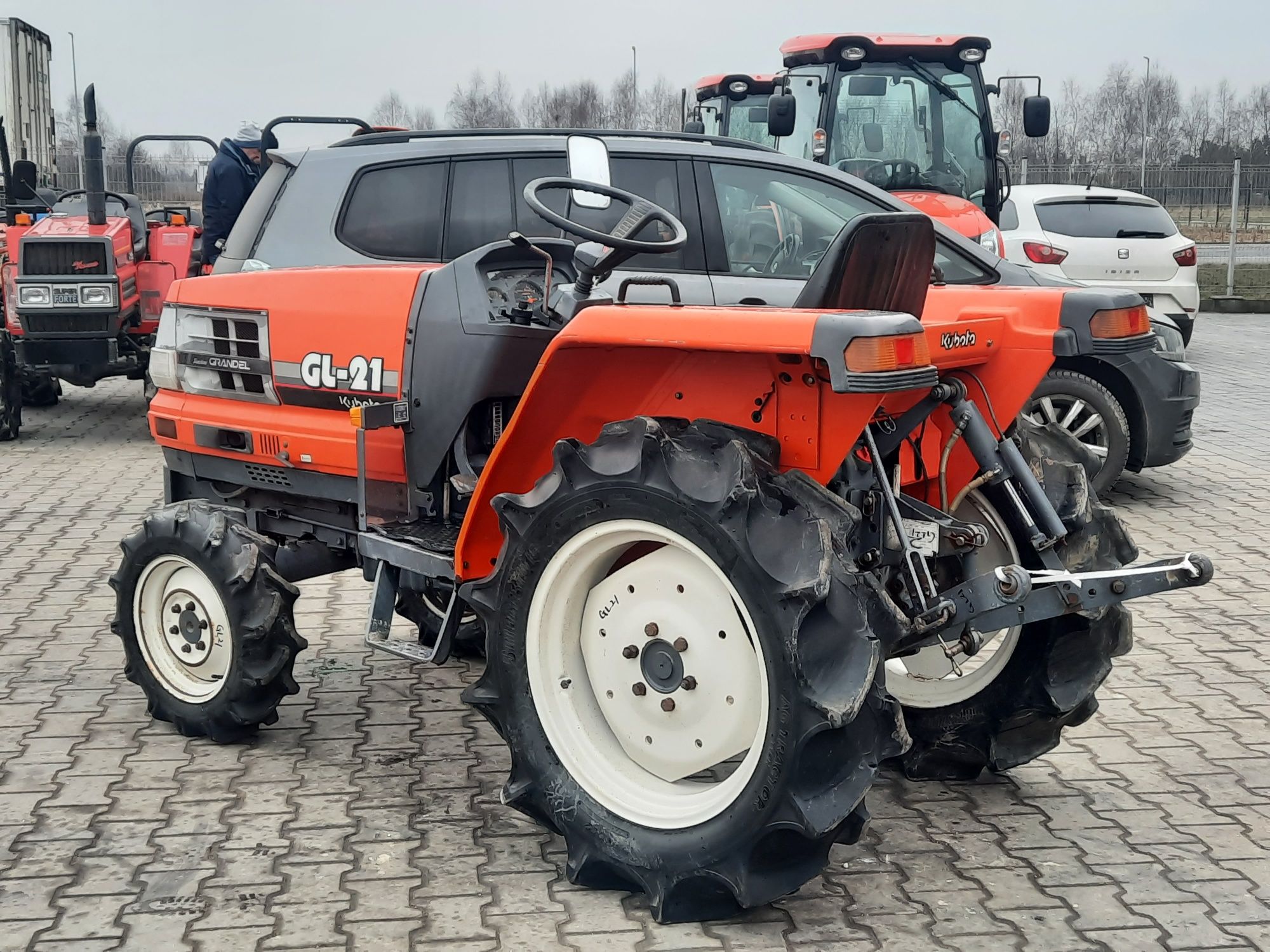 Kubota GL 21,4×4,mini ciągnik,Traktorek,Japan Trak