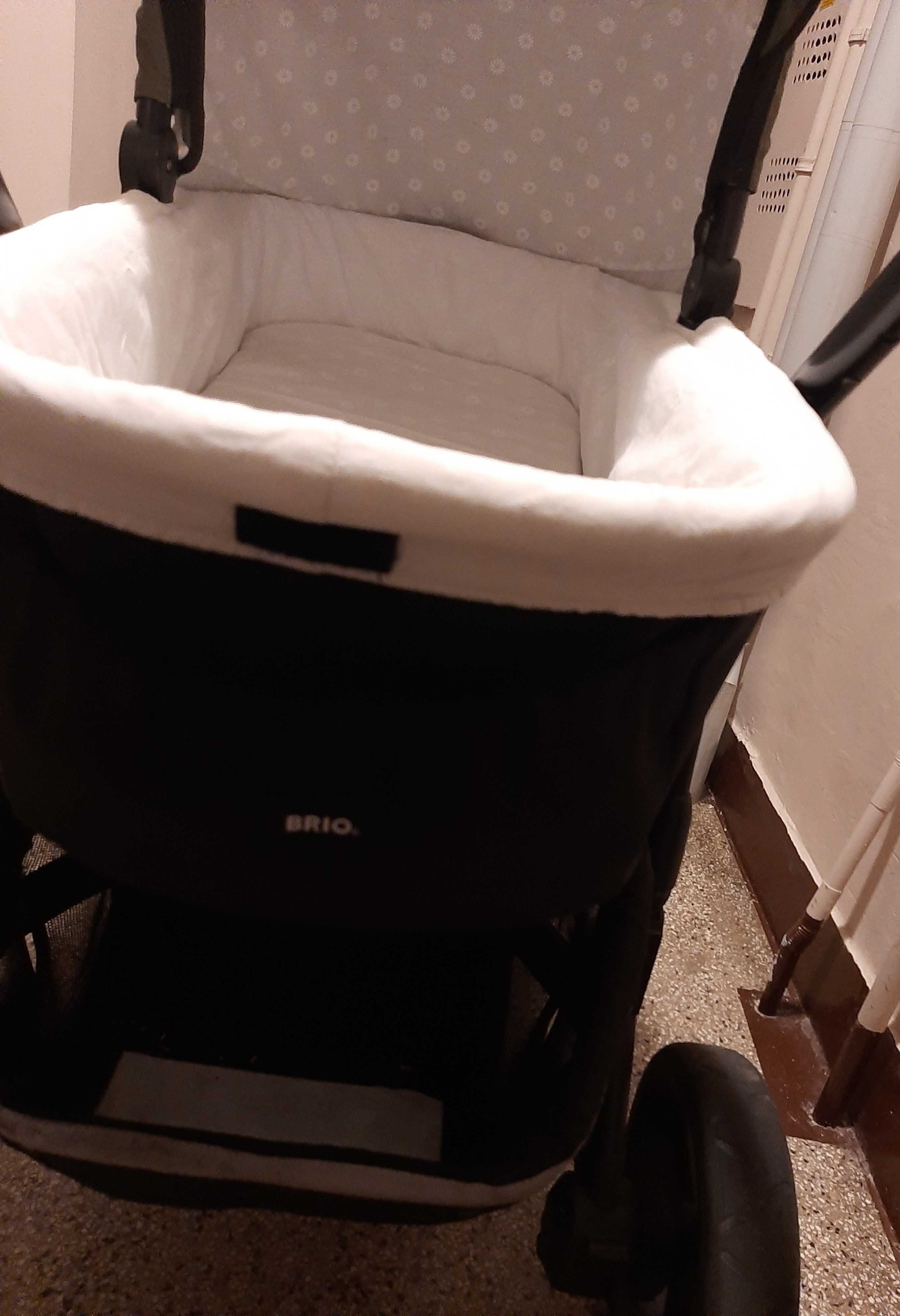 Wózek brio 2w1 spacerowy i gondola