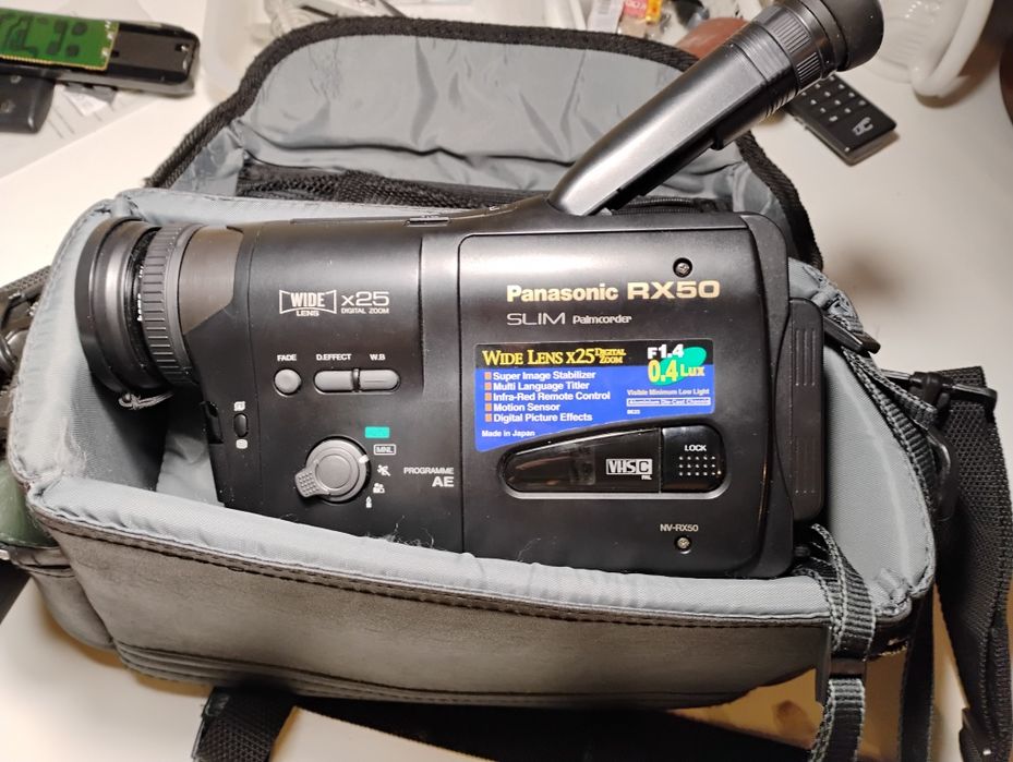 Kamera wideo Panasonic RX 50 + torba