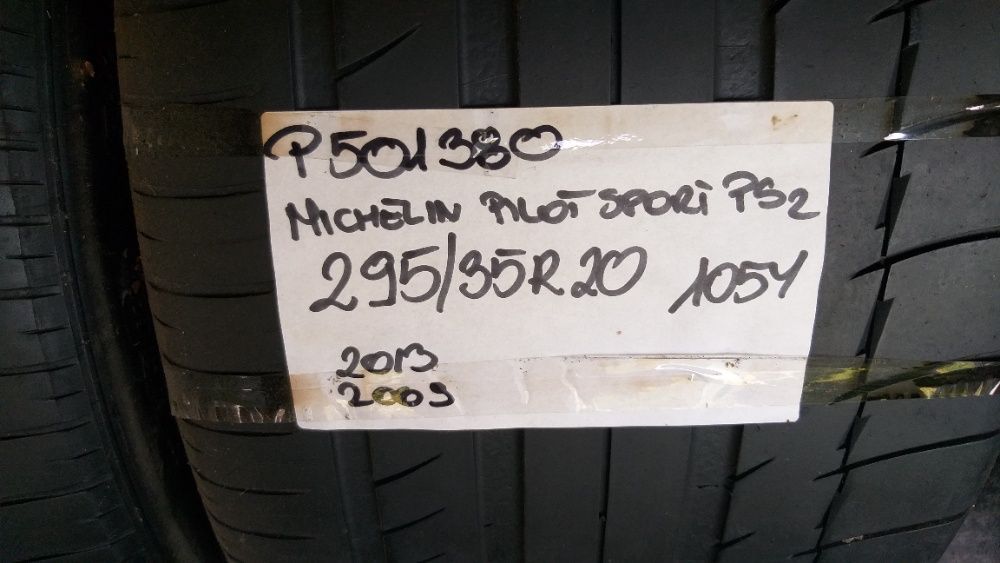 P501380 para 295/35R20 Michelin Pilot Sport PS2 105Y 2013r.