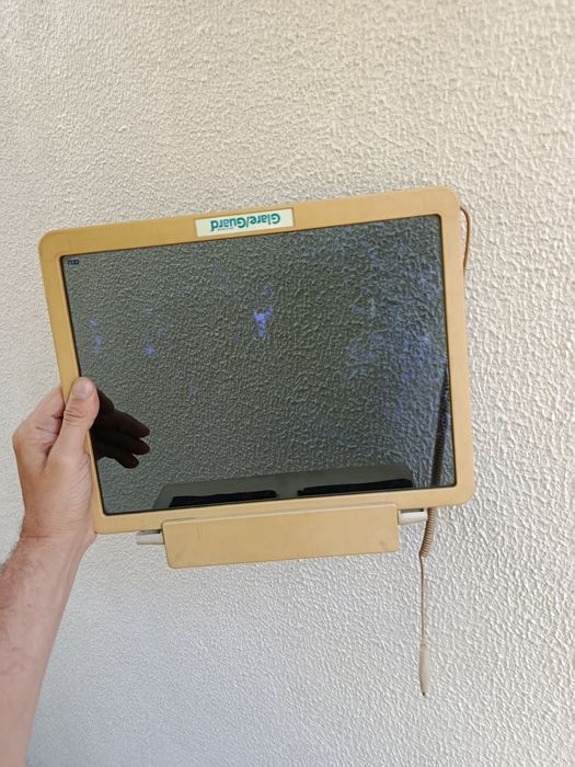 PC Vintage protetor de radiaçao monitor