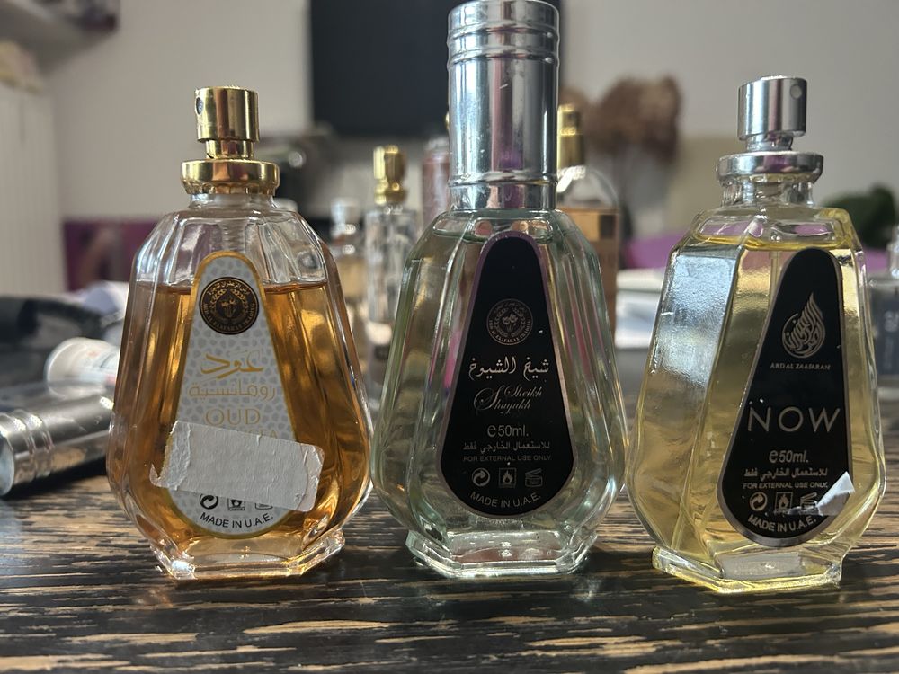 Perfumy lafata 3 butelki