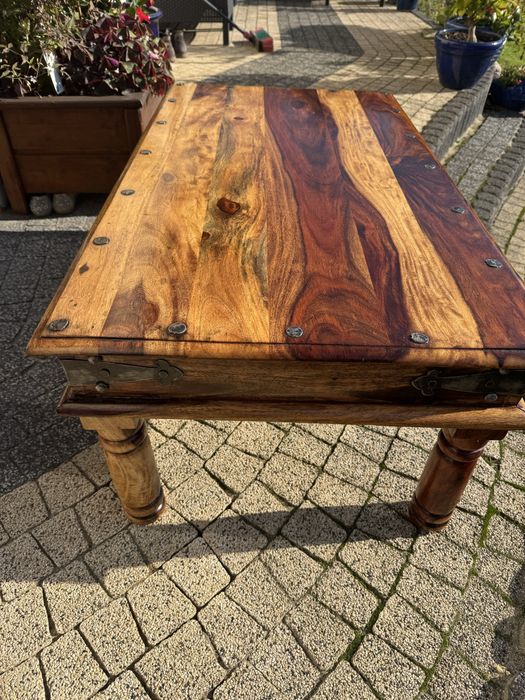 Ława kolonialna po renowacji.