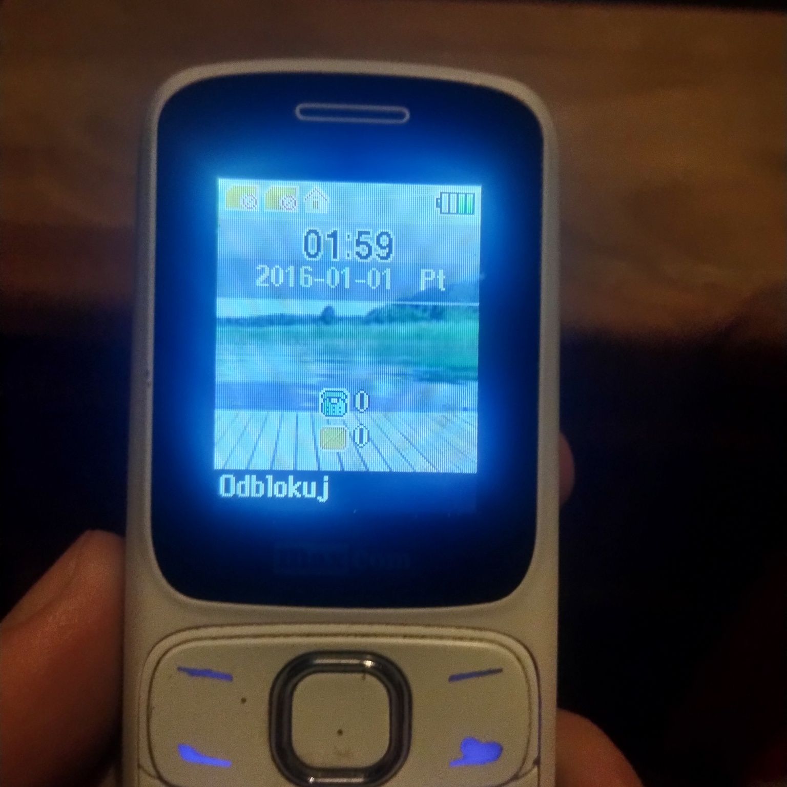 Telefon. Seniora maxcom