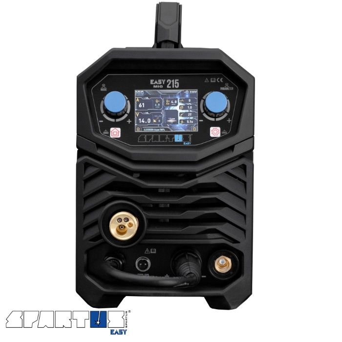Spartus Easy MIG 215 inwertor migomat spawarka 200A synergia