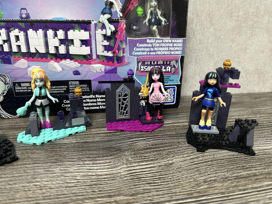 Фігурки монстер хай мегаблокс monster high mega bloks