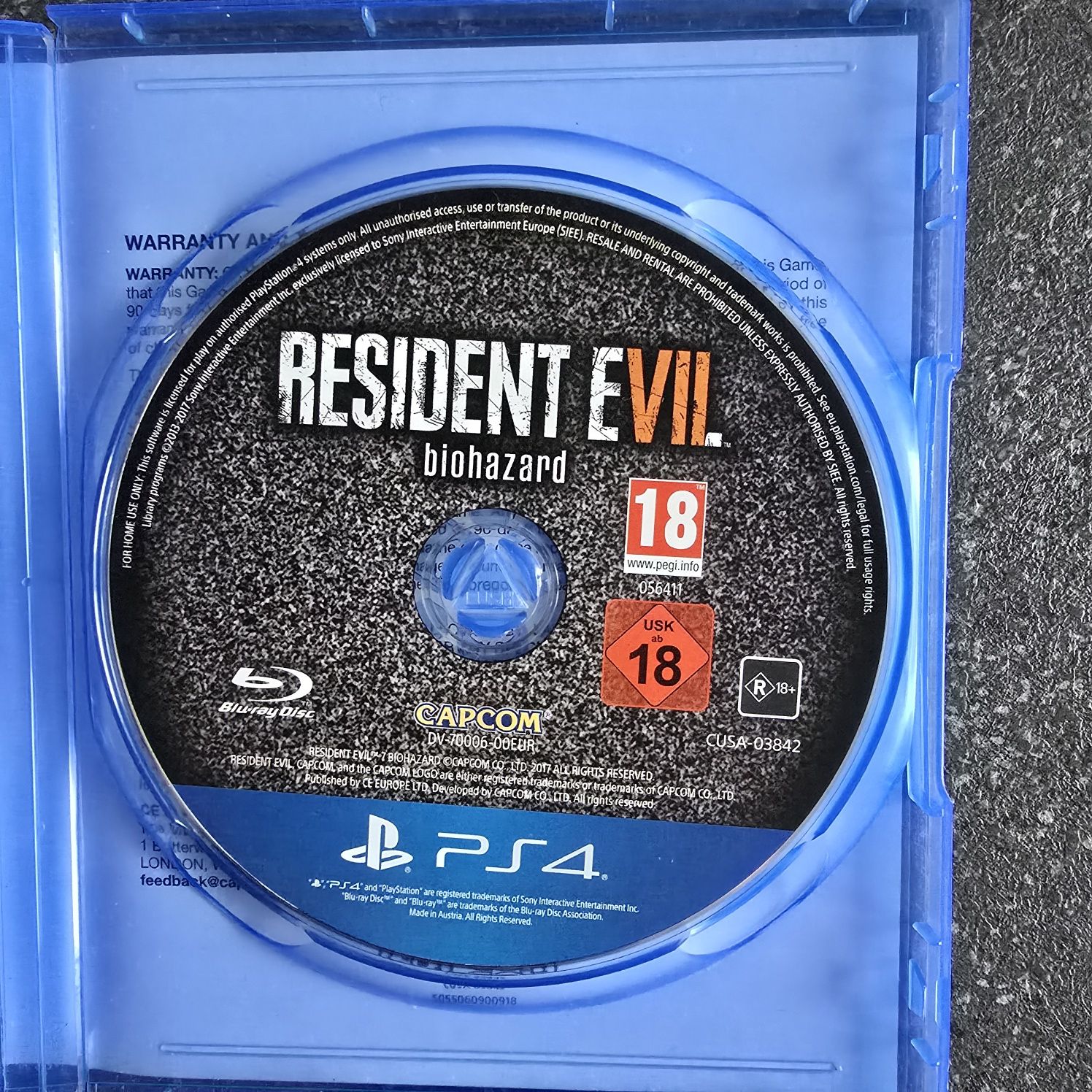 Resident Evil 7 Biohazard PlayStation 4 PS5