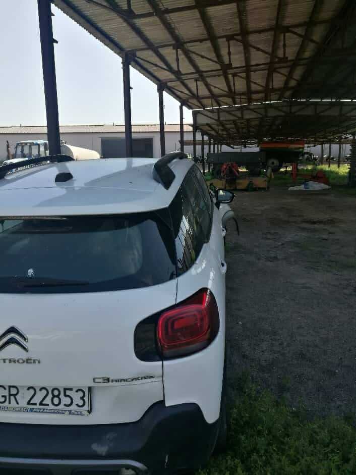 Samochód osobowy Citroen C3 Aircross 1.6,Pojazd w stanie uszkodzonym