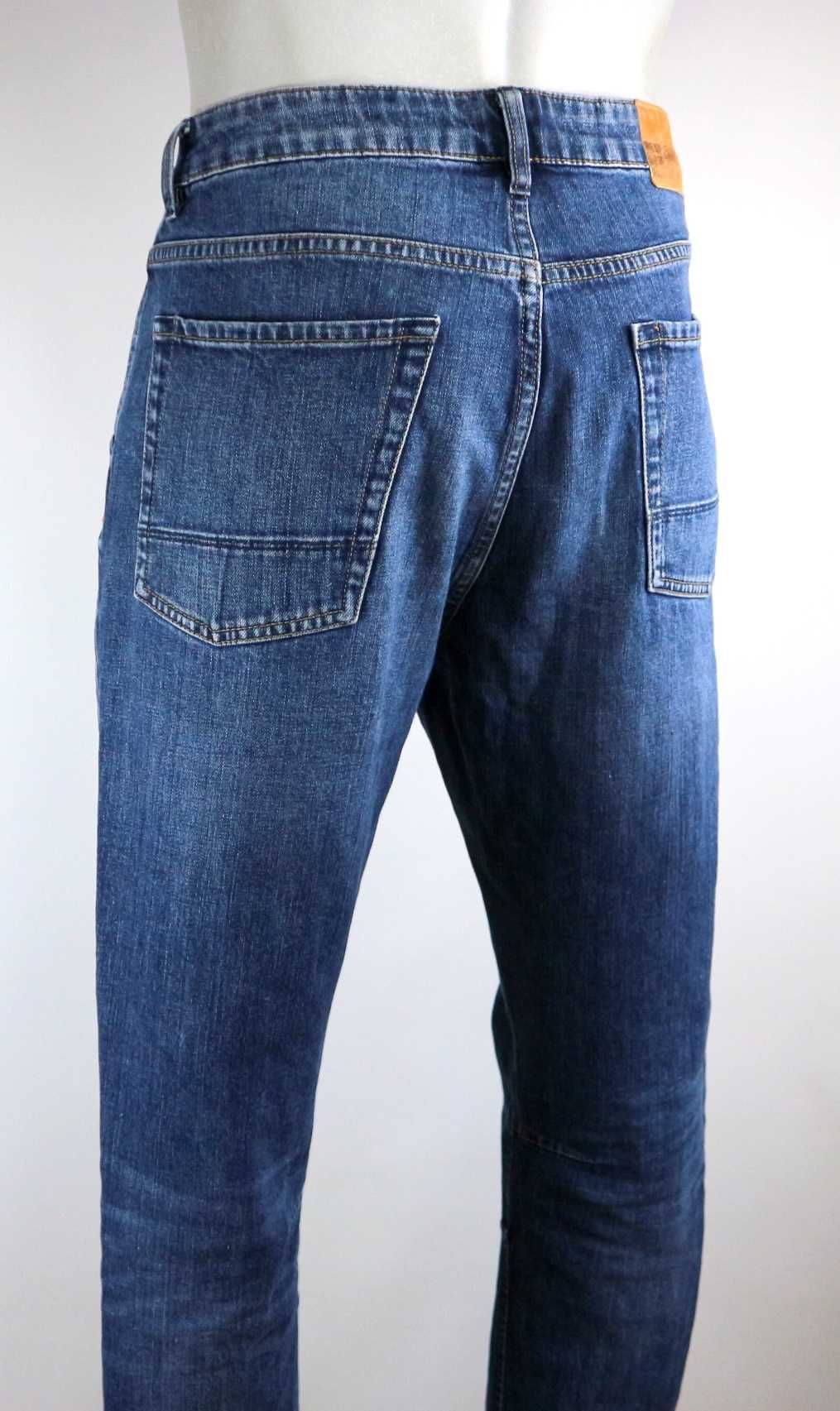 Engelbert Strauss POWERdenim spodnie jeansy robocze 48L pas 2 x 43 cm