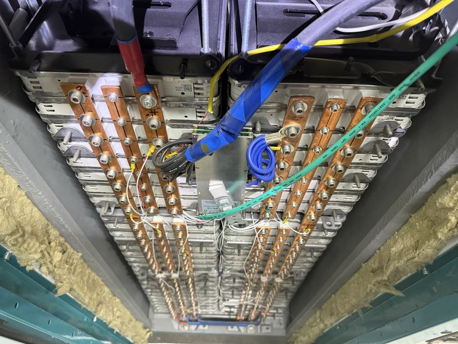 АКБ, Акумулятор 48В, 18 кВт, Nissan Leaf елементи, BMS 500А блютуз