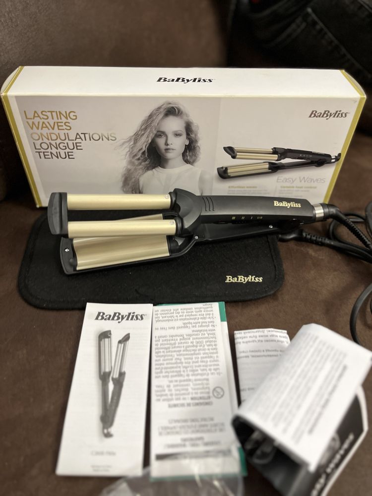 Babyliss щипці гофре