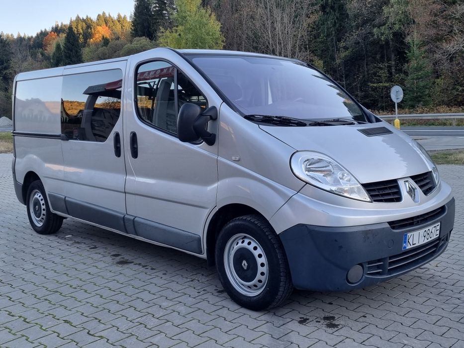 Trafic Vivaro 2013 L2H1 bezwypadkowy, ASO, FV 2.0 DCI 2x drzwi boczne