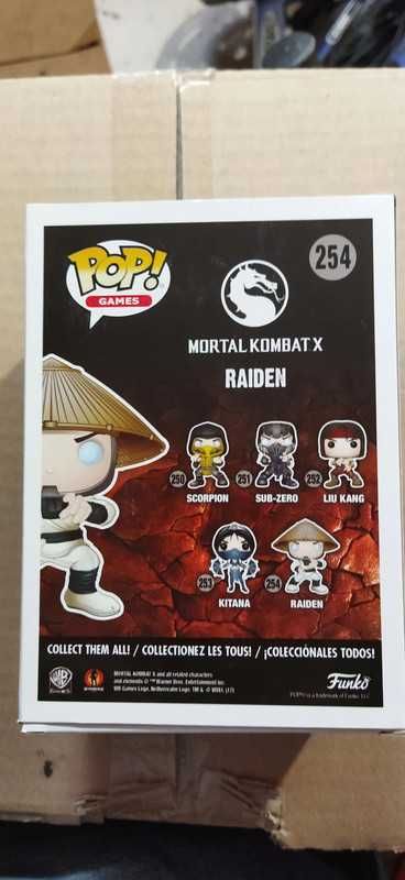 Funko Pop! Mortal Kombat X: Raiden [254]