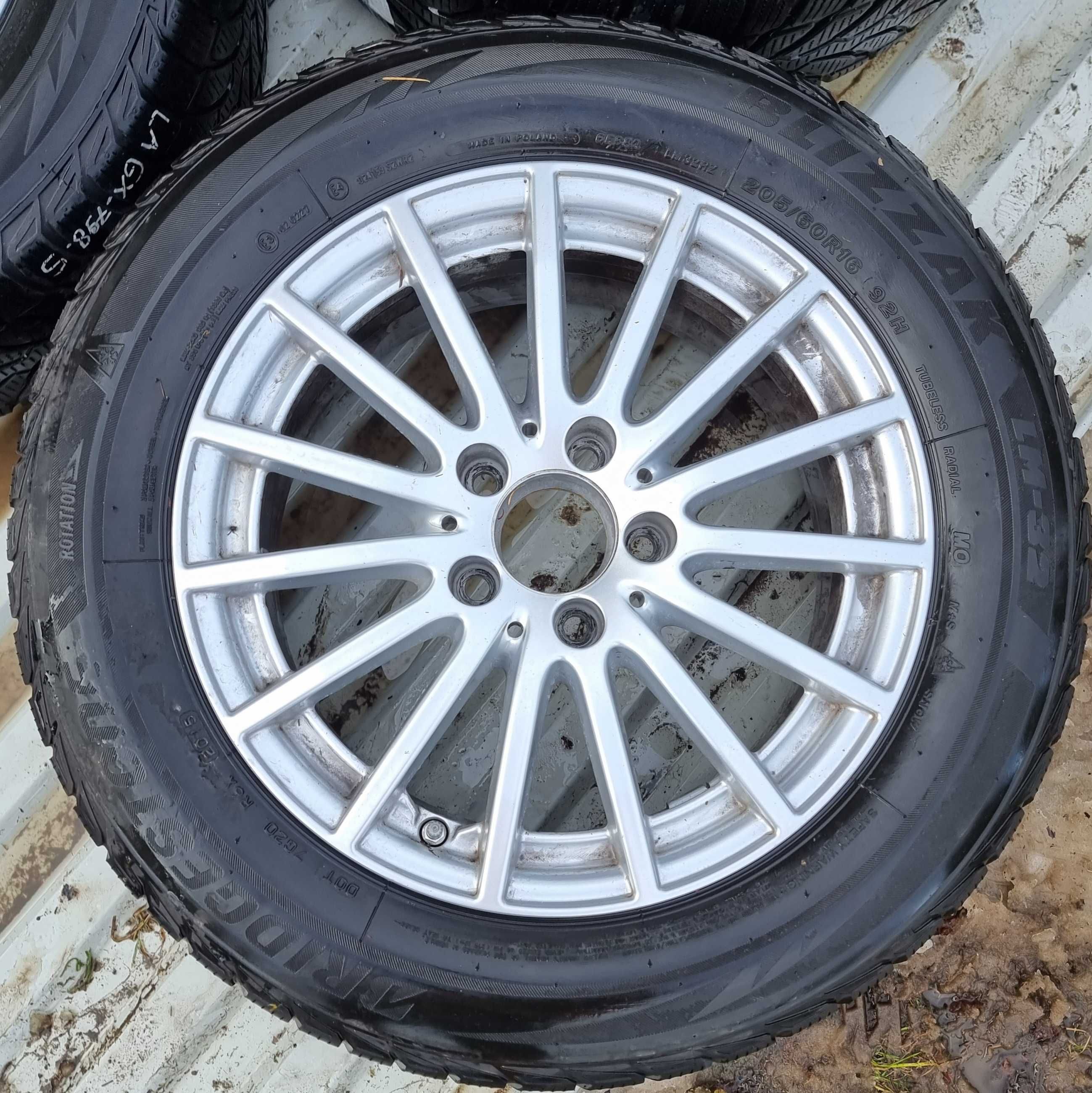 Koła Felgi 16" Cali 5x112, 205/60/16.BMW,AUDI,VW,SEAT,MERCEDES