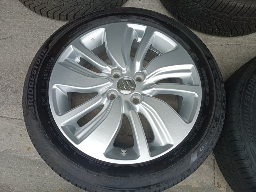 Suzuki Swift,Baleno felgi z oponami 185/55/16 oryginał z czujnikami