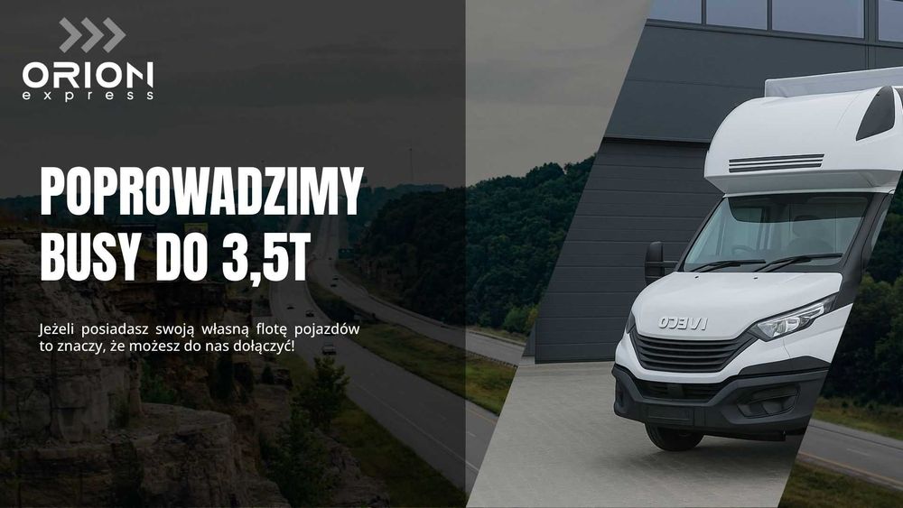 Poprowadzimy busy do 3,5t.