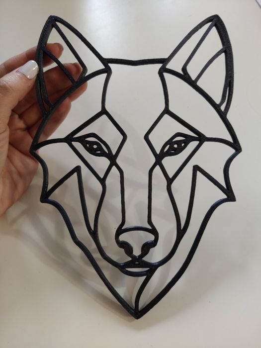 Ozdoba ścienna wilk