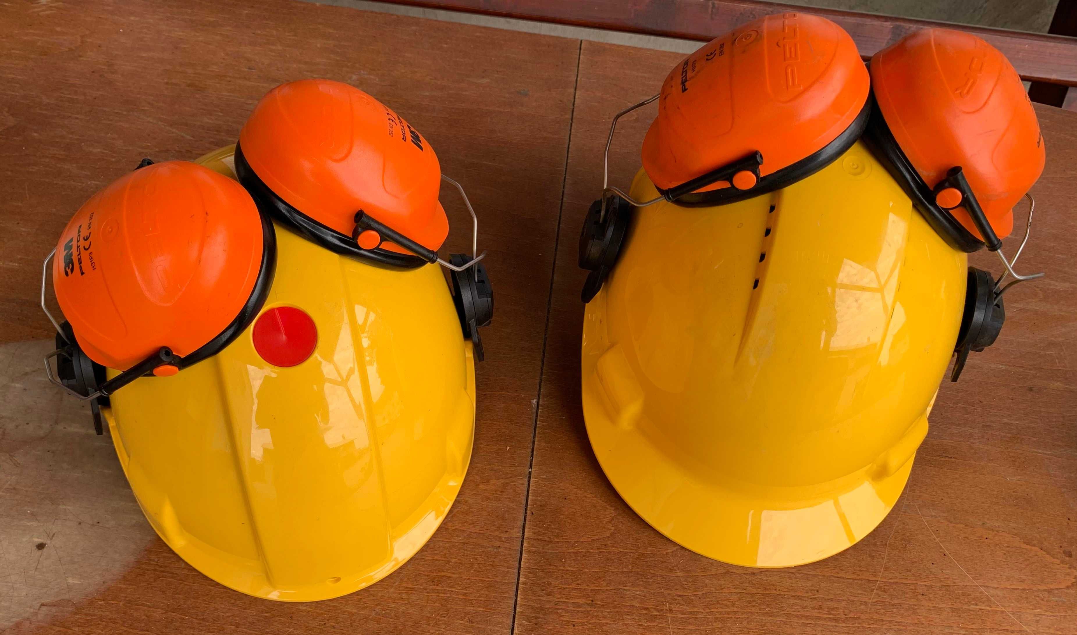 Kask hełm ochronny Peltor  3M z nausznikami