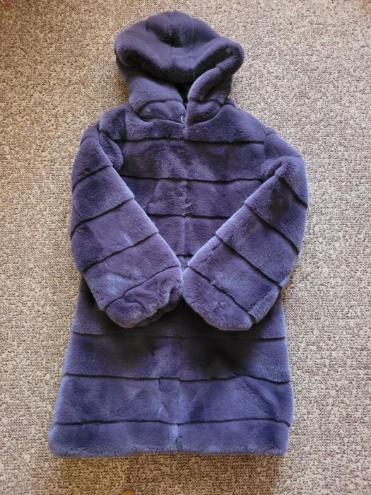 Casaco de pele artificial