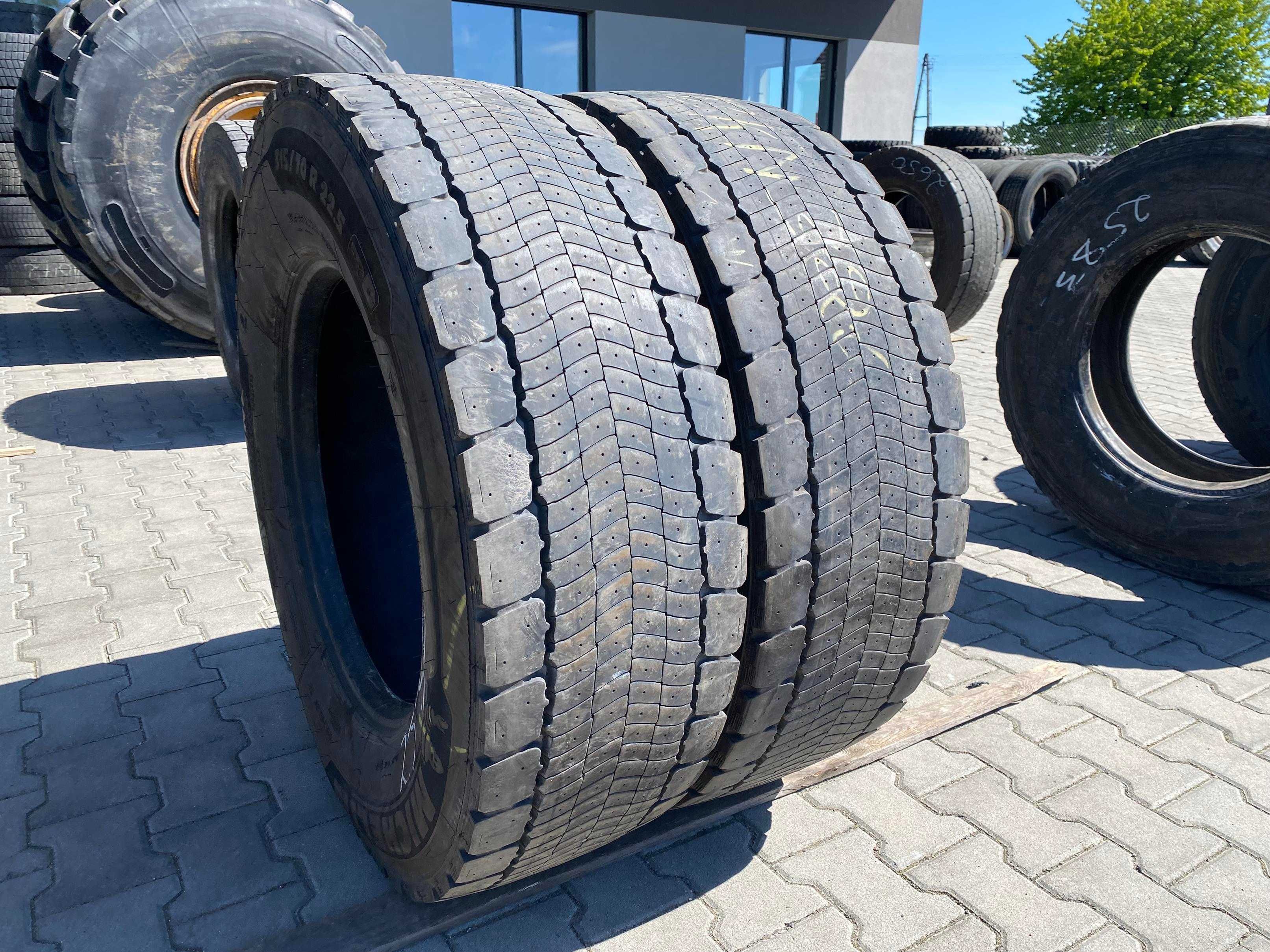 Opony 315/70R22.5 MICHELIN X LINE ENERGY D EVO 2 Napędowe 10-11mm