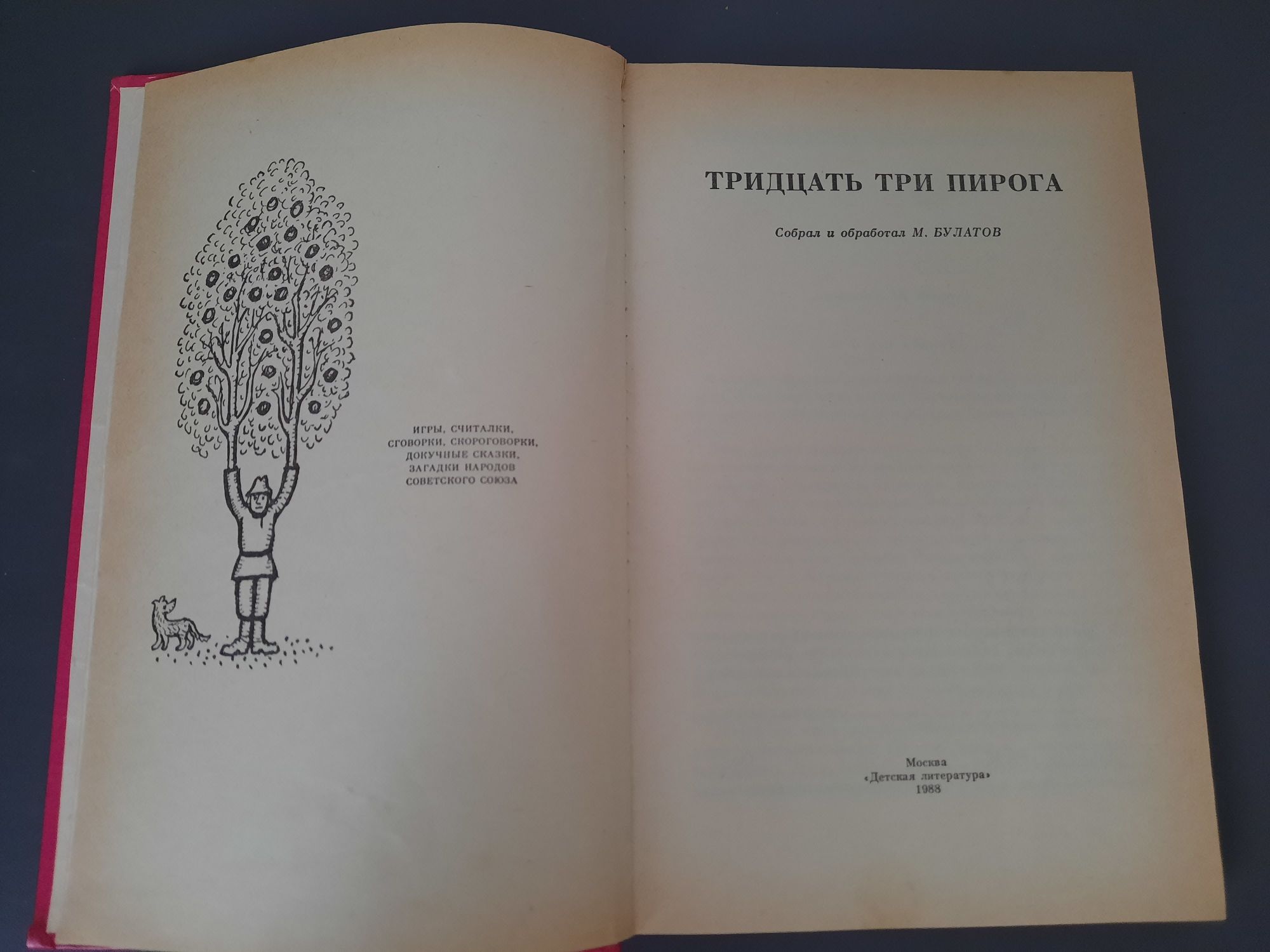 Книга "Тридцать три пирога"