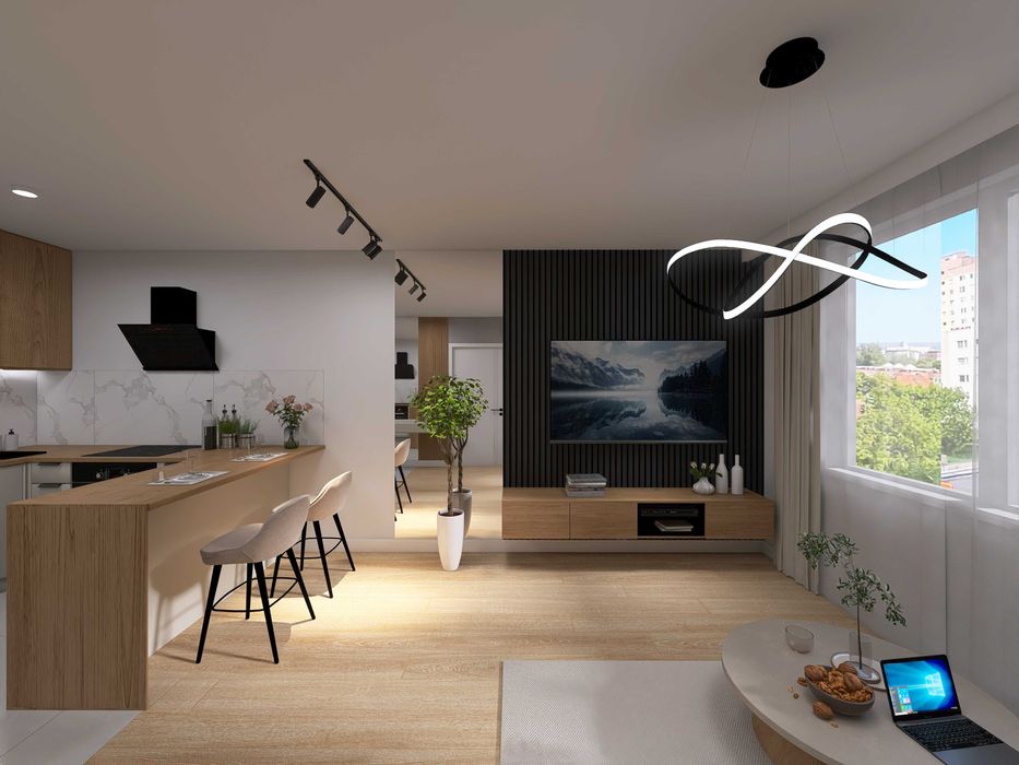 Nowe mieszkanie na wynajem z ogródkiem.