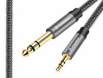 Kabel jack 3,5 mm na 6,35 mm, 1m, spp611