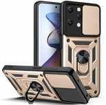 Etui Do Xiaomi Redmi 12 4G I Wytrzymałe Plecki Pancerne różowe złoto.