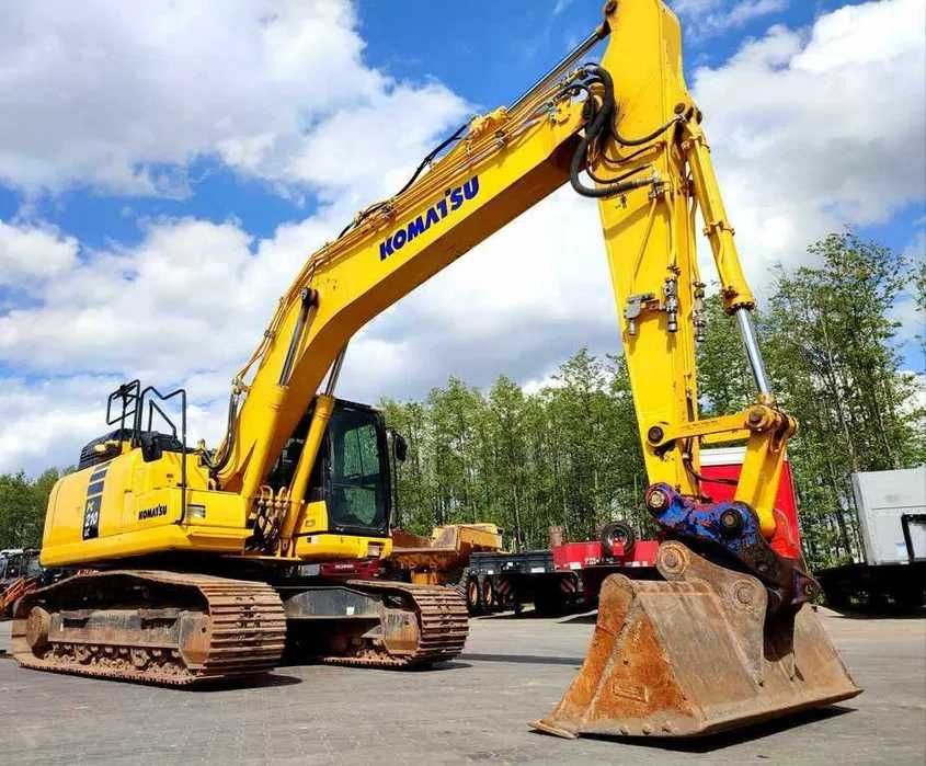 Wynajem Koparka Gąsienicowa Komatsu PC210 -11 wynajem koparki