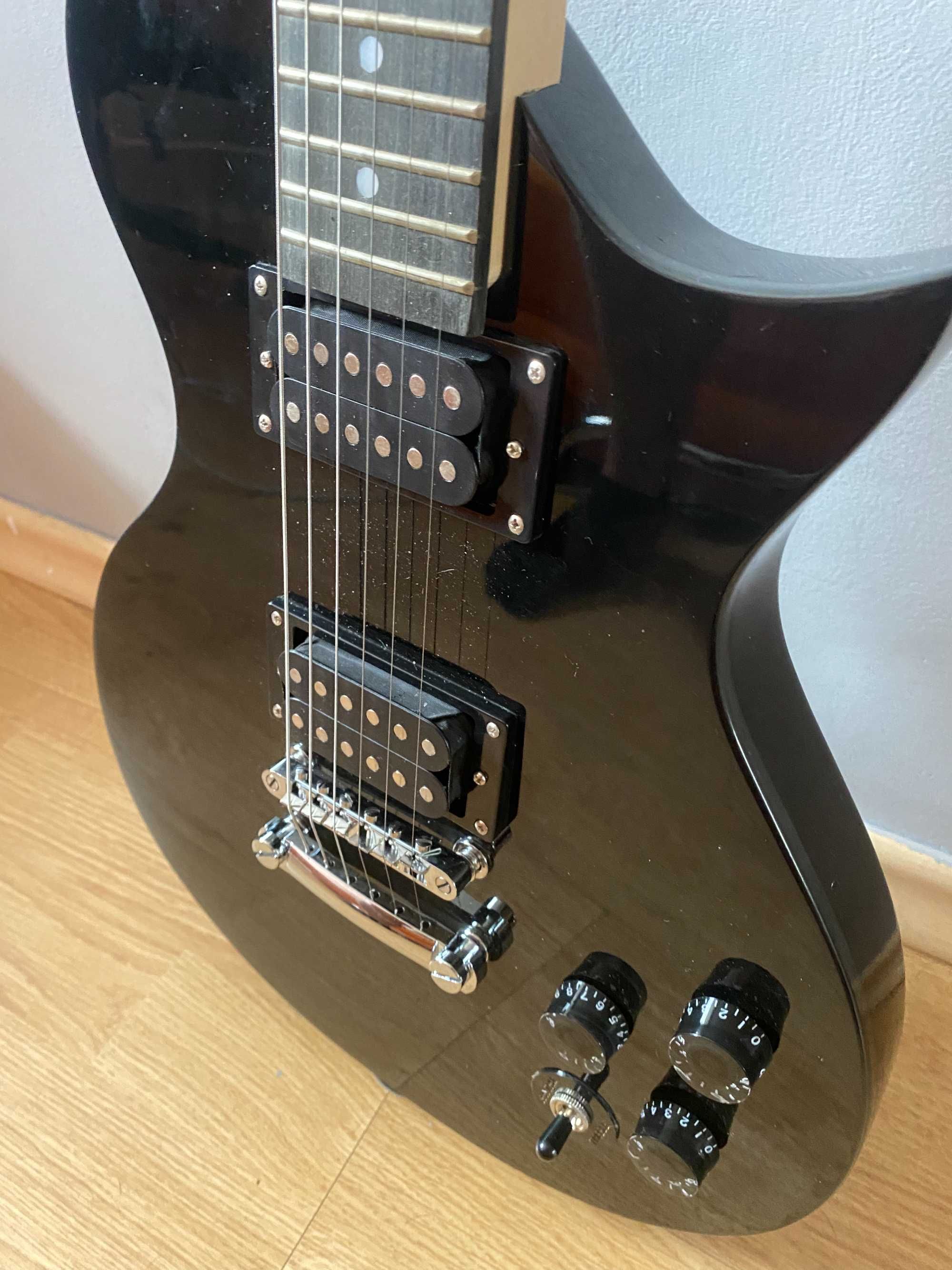 ZESTAW Gitara elektryczna New Jersey II + wzmacniacz + tuner akcesoria