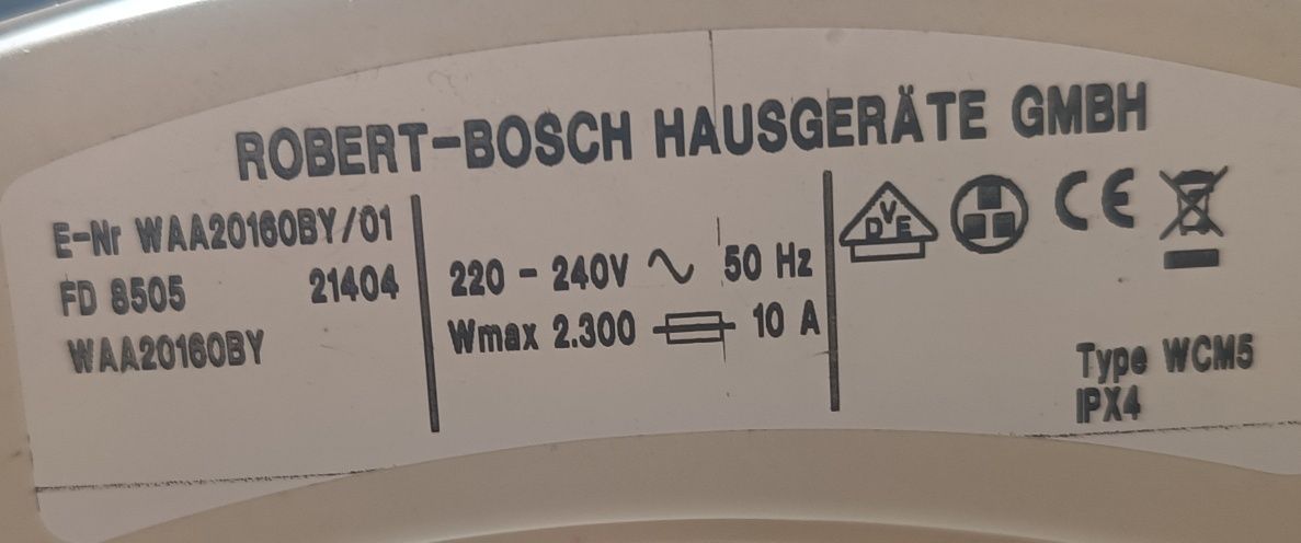 Pralka Bosch Classixx 5
