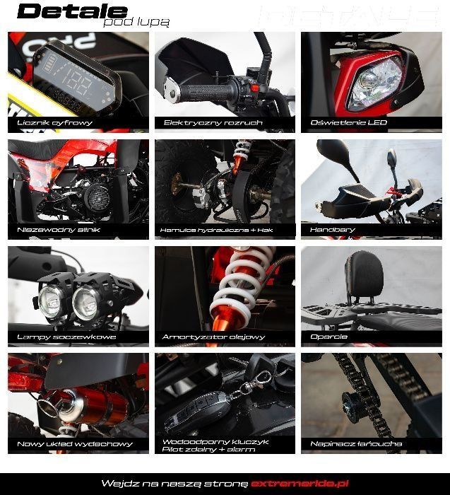 Quad XTR  Hummer 2025 rok  250 200,150 Raty Serwis Gwarancja Transport