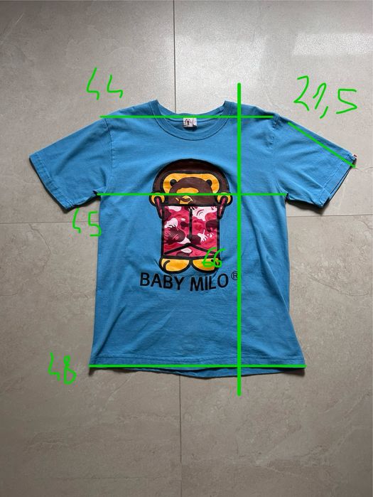 rare baby milo koszulka bape a bathing ape