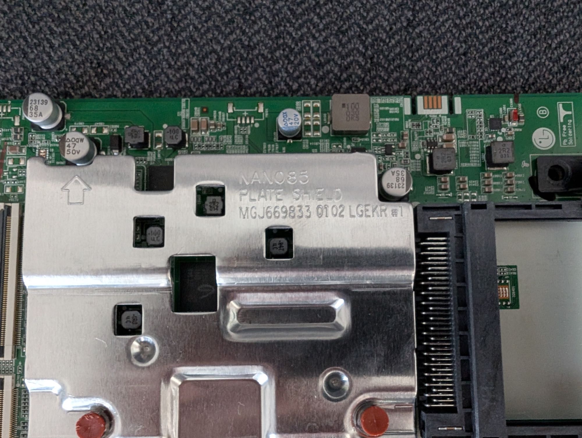 Peças para TV LG 55NANO866NA