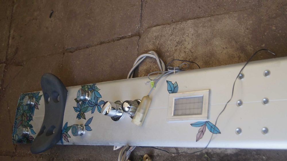 Wanna z kabiną prysznicową hydromasaż jacuzzi komplet 150X85x230 super