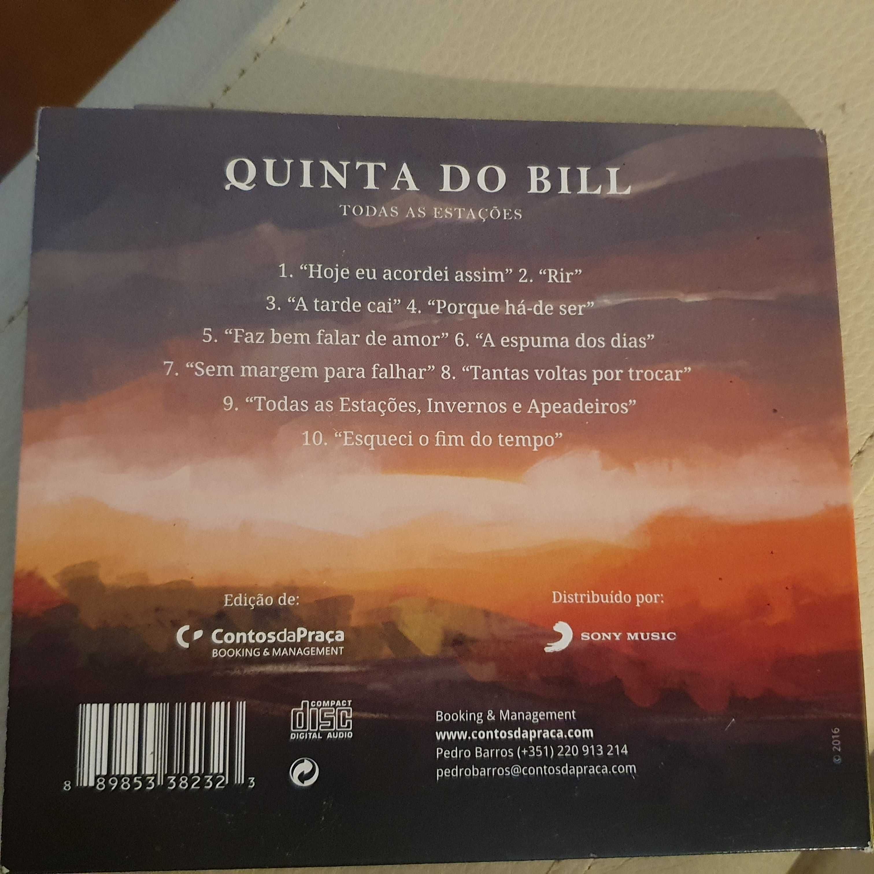 CD banda Quinta do Bill