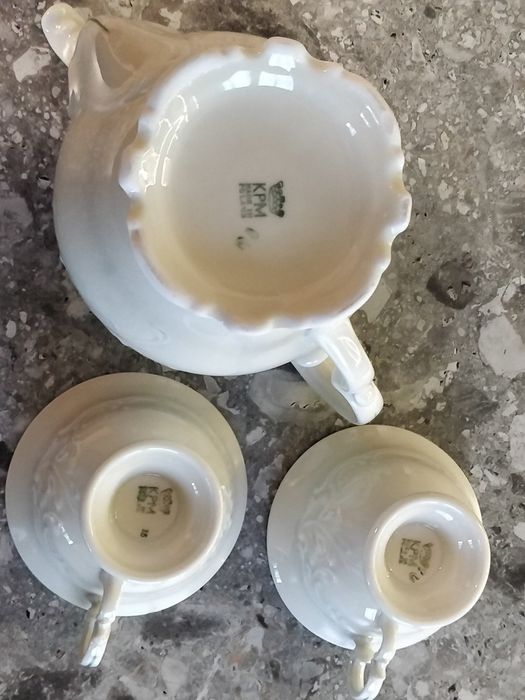 Zestaw do herbaty Imbryk i 2 filiżanki