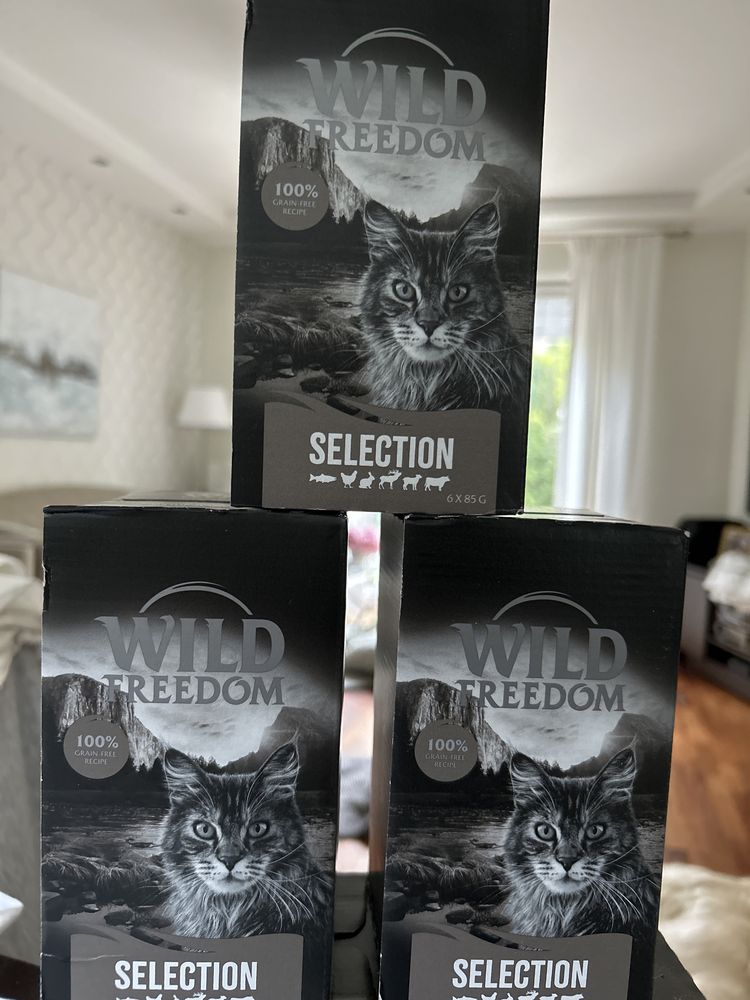 Wild Freedom Adult, tacki, zestaw mieszany, 12x85 g karma mokra